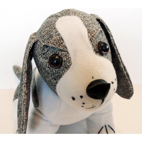 Dora Designs Dog Door Stop English Springer Spaniel Black White - Picture 2 of 6